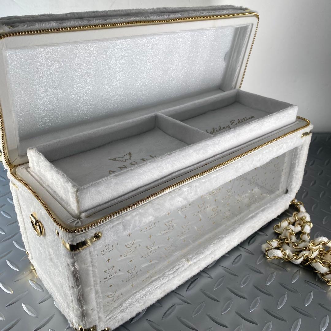 エンジェル　シャンパン　ホリデー　ホワイト　ロゼ　クリスマス　ファー　27