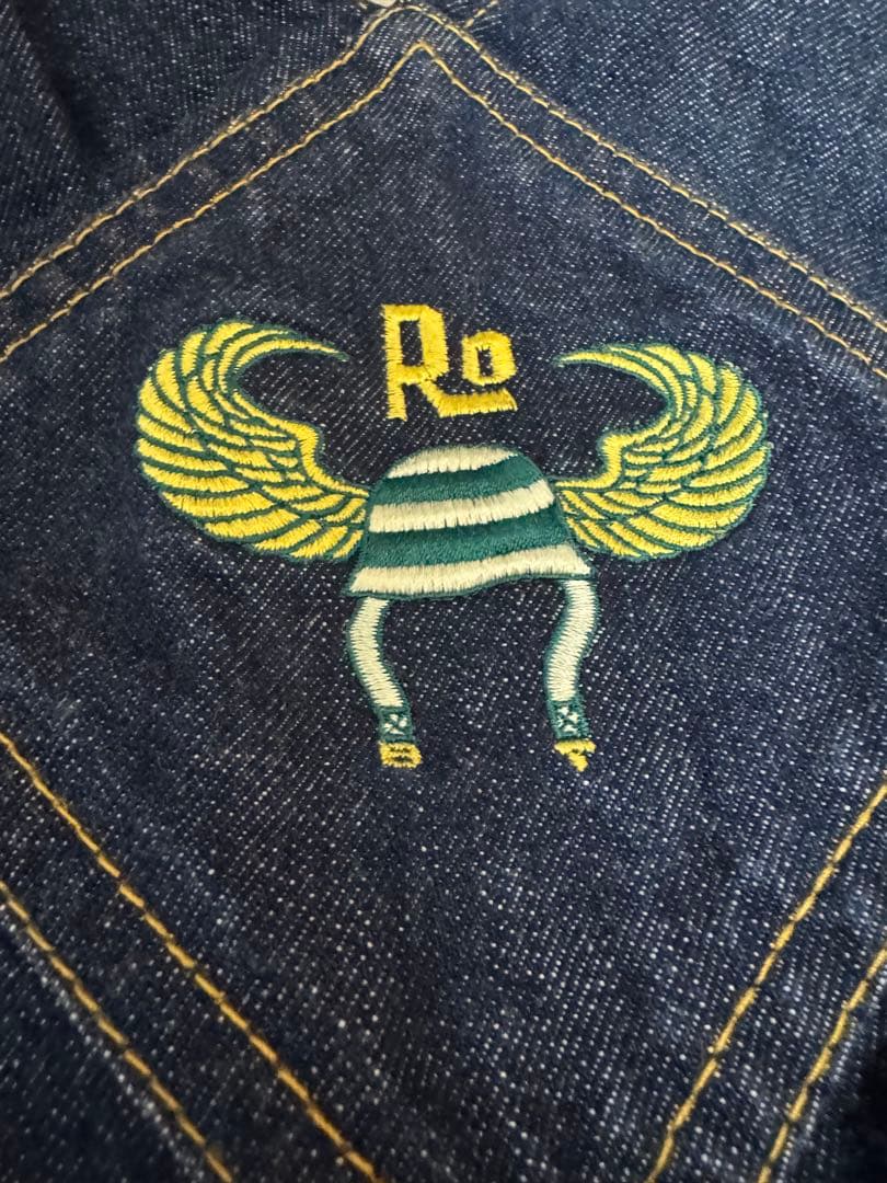 ROTAR デニム オーバーオール　ルードギャラリー　ローター　ワーク