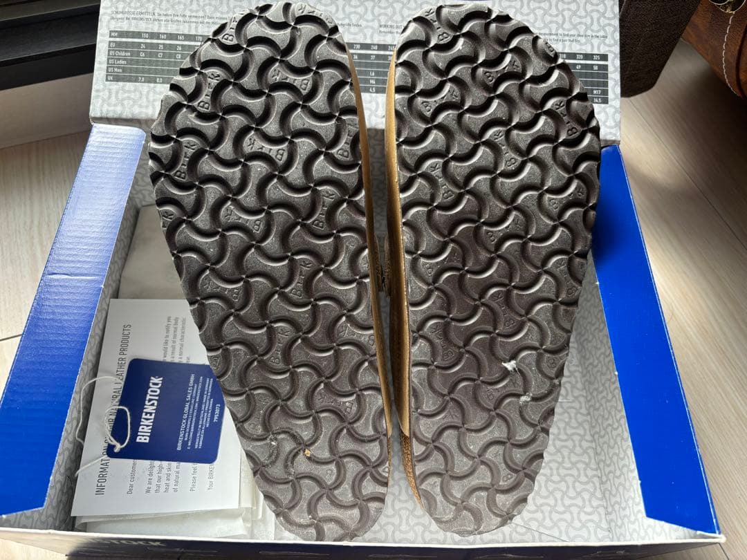 靴 BIRKENSTOCK Boston Tobacco 41 26.5