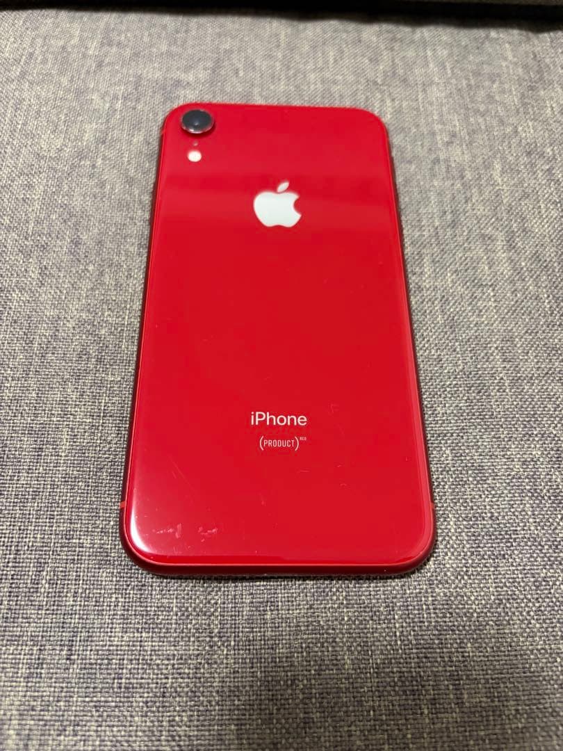 iPhoneXR 128GB 本体 red