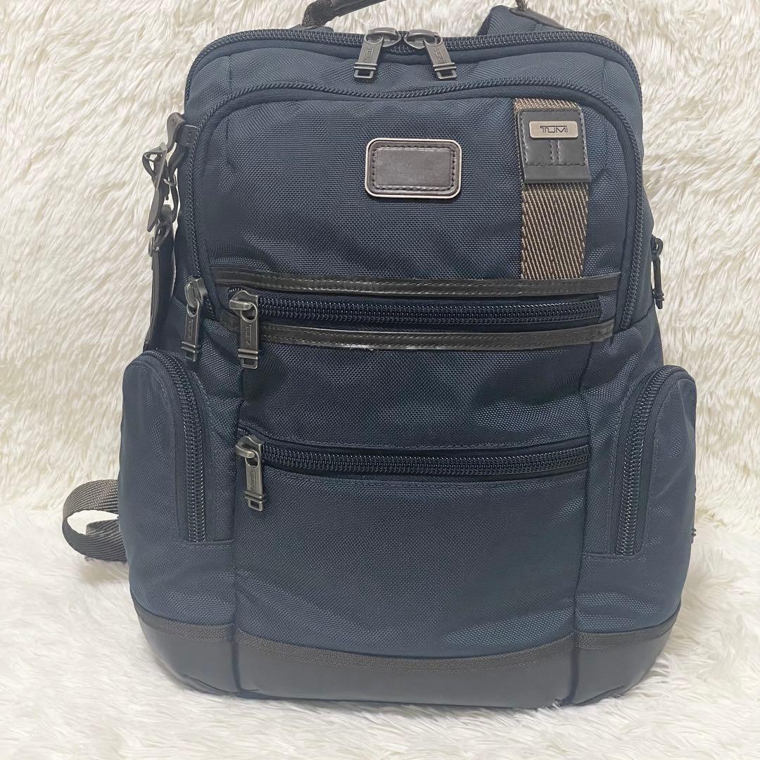 【極美品】TUMI トゥミ ALPHA BRAVO ノックス リュック ネイビー
