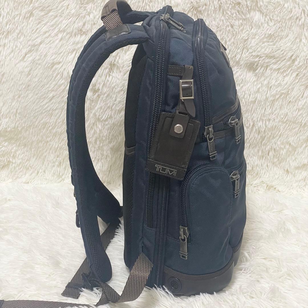 【極美品】TUMI トゥミ ALPHA BRAVO ノックス リュック ネイビー