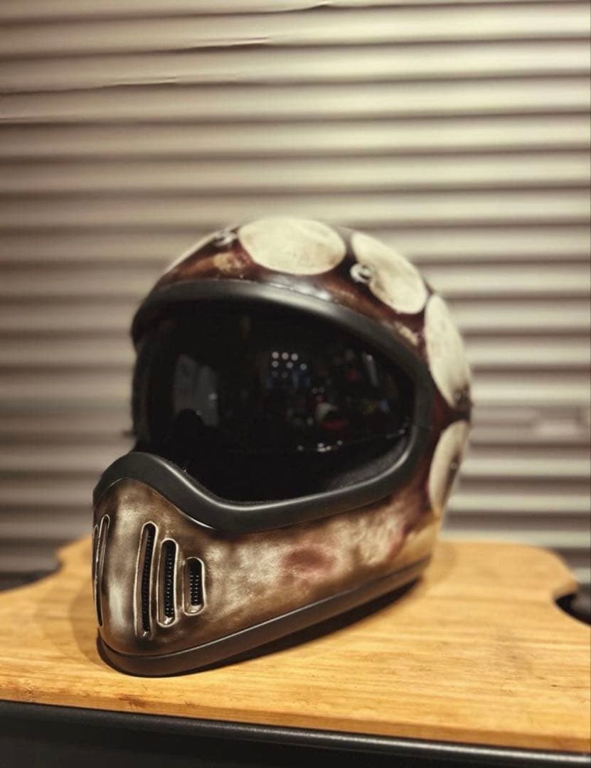 オフロード ヘルメット エイジング ヴィンテージ 検索用　オーシャンビートル