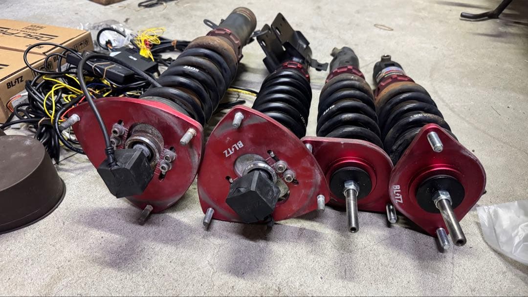 発送可WRX STI ブリッツZZ-R DSC Plus付き　ジャンク