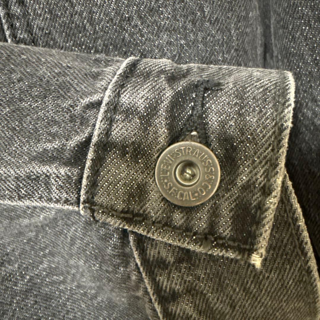 Levi’s TYPE I トラッカージャケット ブラックデニム Lサイズ 大戦