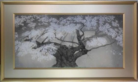 中島千波　 　　樹霊淡墨桜 、