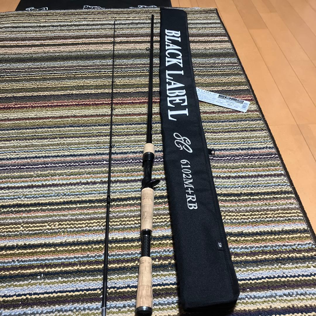 BLACK LABEL 6102M+RB バスロッド