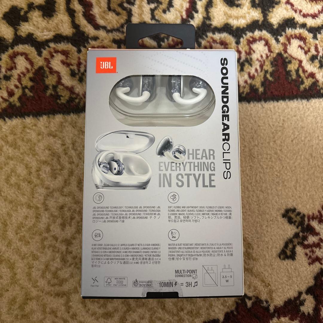 JBL SOUNDGEAR CLIPS ワイヤレスイヤフォン