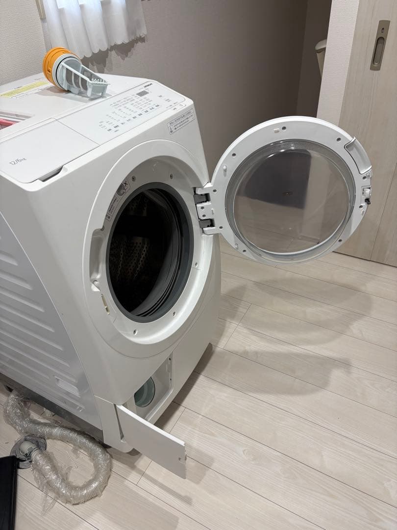 値下げ！2025年製HITACHI ドラム式洗濯機 配送日相談可！
