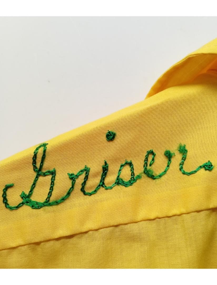 HILTON ビンテージ ボウリングシャツ サイズ34 黄色