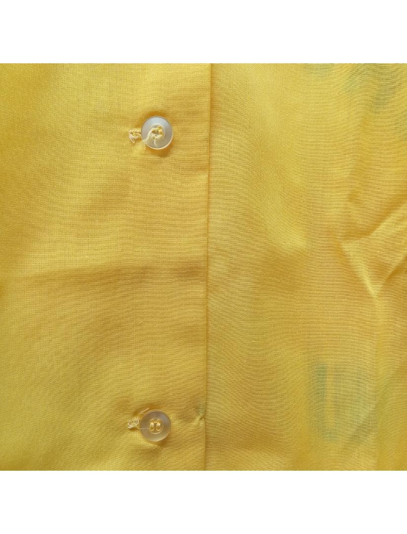 HILTON ビンテージ ボウリングシャツ サイズ34 黄色