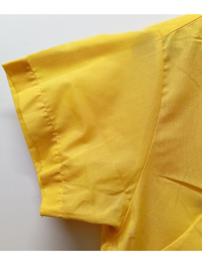 HILTON ビンテージ ボウリングシャツ サイズ34 黄色