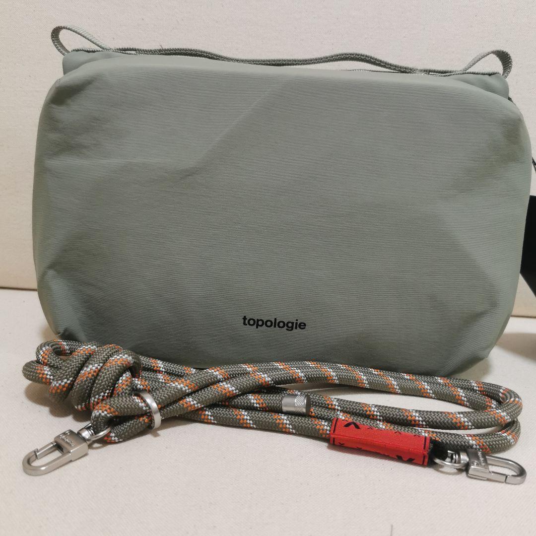 Topologie もみじ緑 ショルダーバッグ 限定逸品 街で最も注目