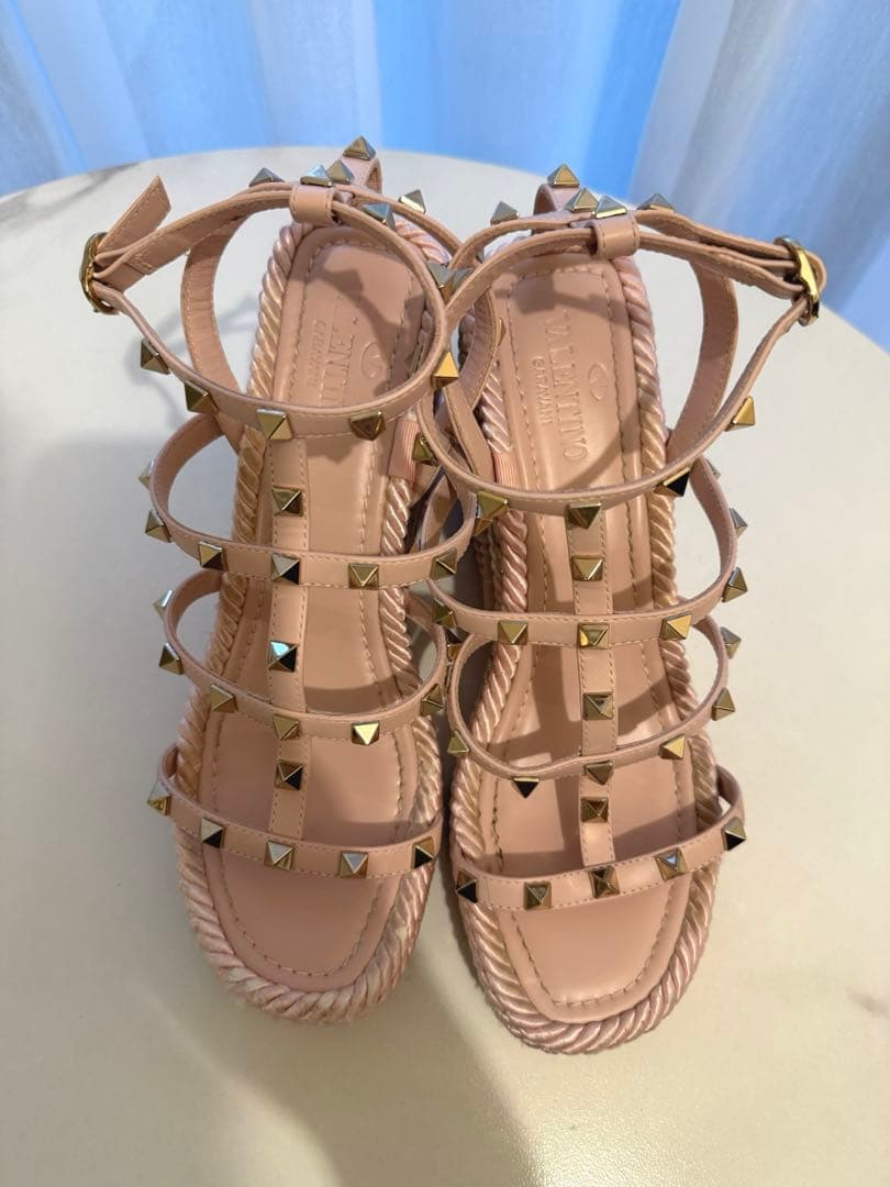 VALENTINO ヴァレンティノ ウェッジサンダル