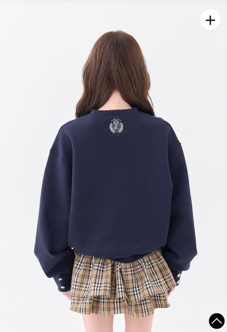 ANDWANG Signature Club Pullover (ネイビー)