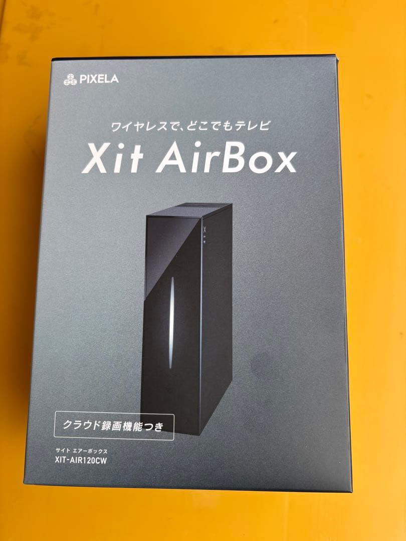 ピクセラ　ワイヤレスTVたチューナーXitAirBOX