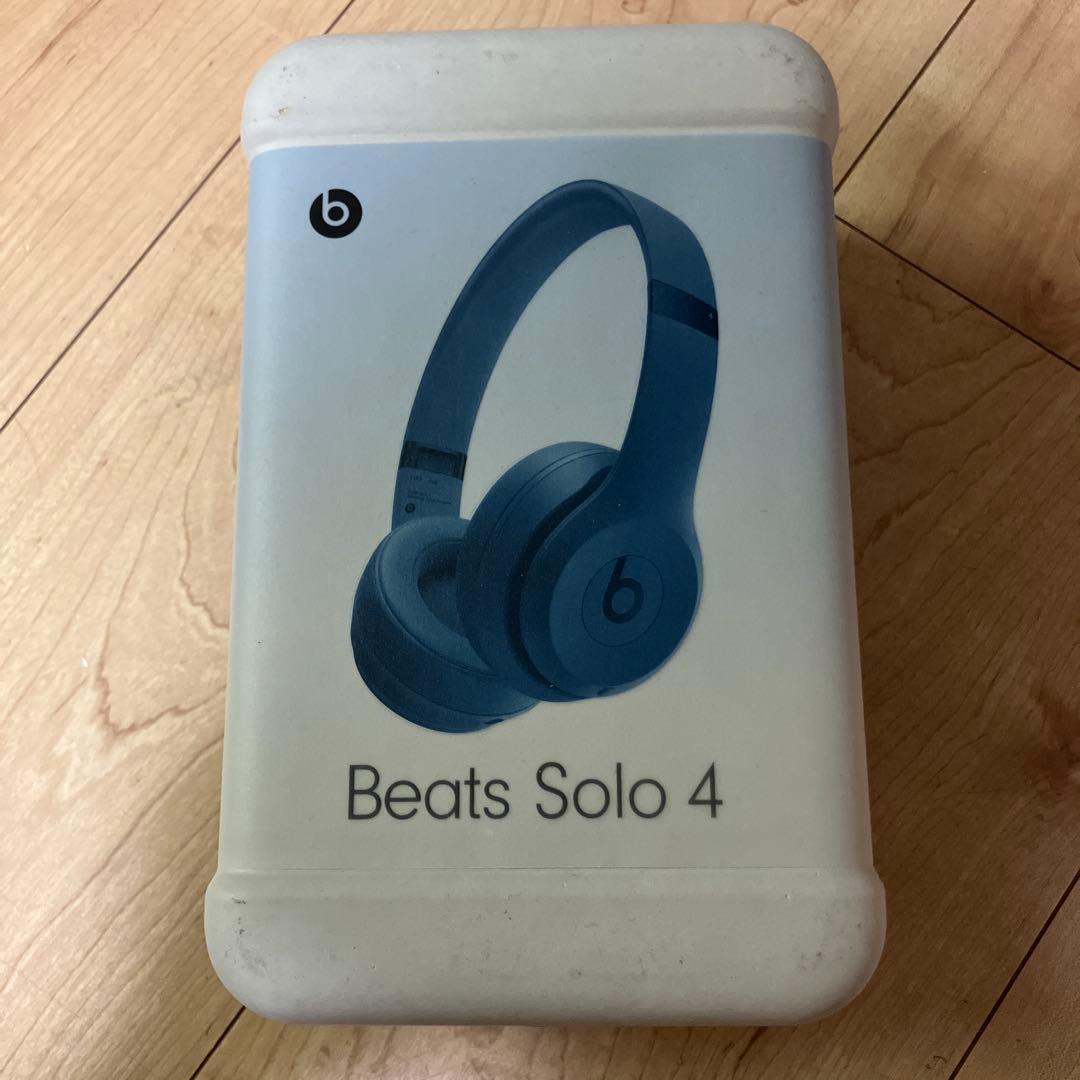 Beats Solo 4 ワイヤレスヘッドホン 青