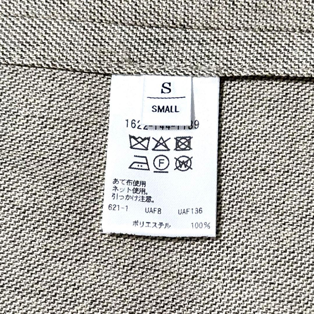 25SS BEAUTY&YOUTH リネンライク ダブルジャケット ベージュ S