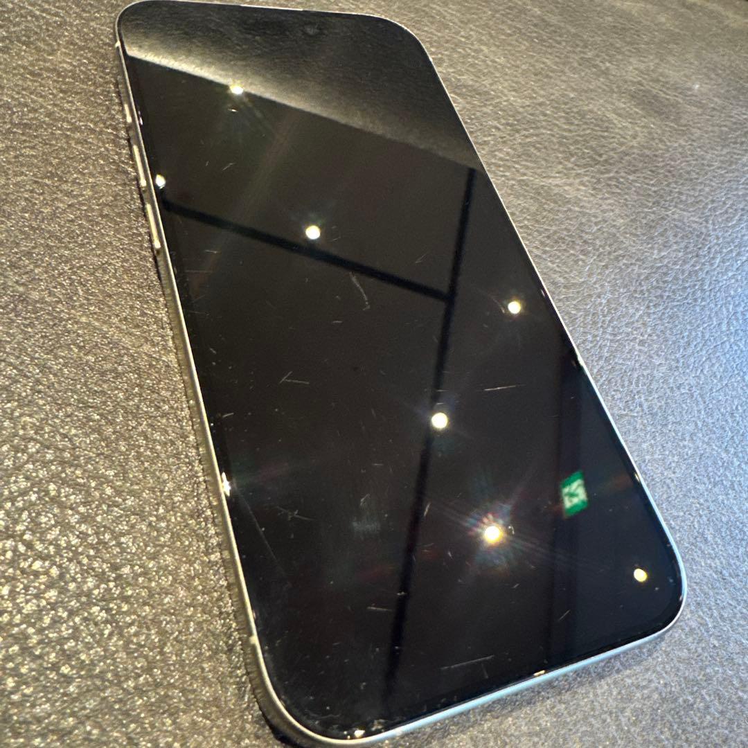 美品 iPhone15Pro ホワイト バッテリー86% 128GB