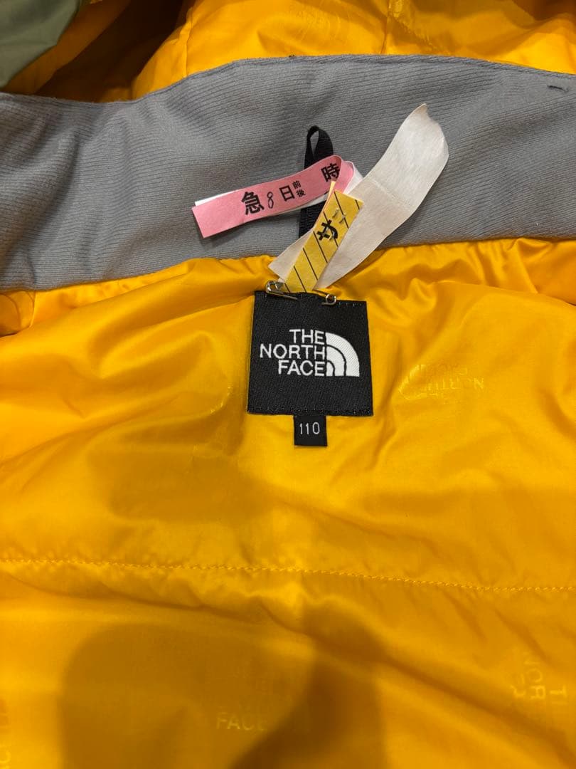 【美品】　ノースフェイス　ジャンプスーツ　スノーウェア　110 クリーニング済