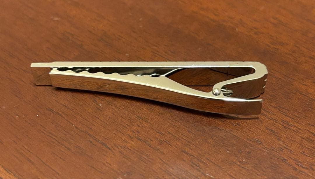 【美品】LOUIS VUITTON クラヴァット メタル ディジット タイピン