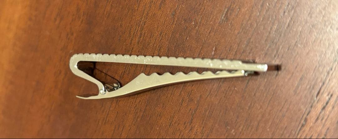 【美品】LOUIS VUITTON クラヴァット メタル ディジット タイピン