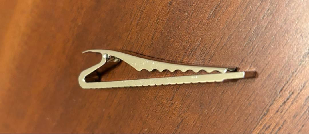 【美品】LOUIS VUITTON クラヴァット メタル ディジット タイピン