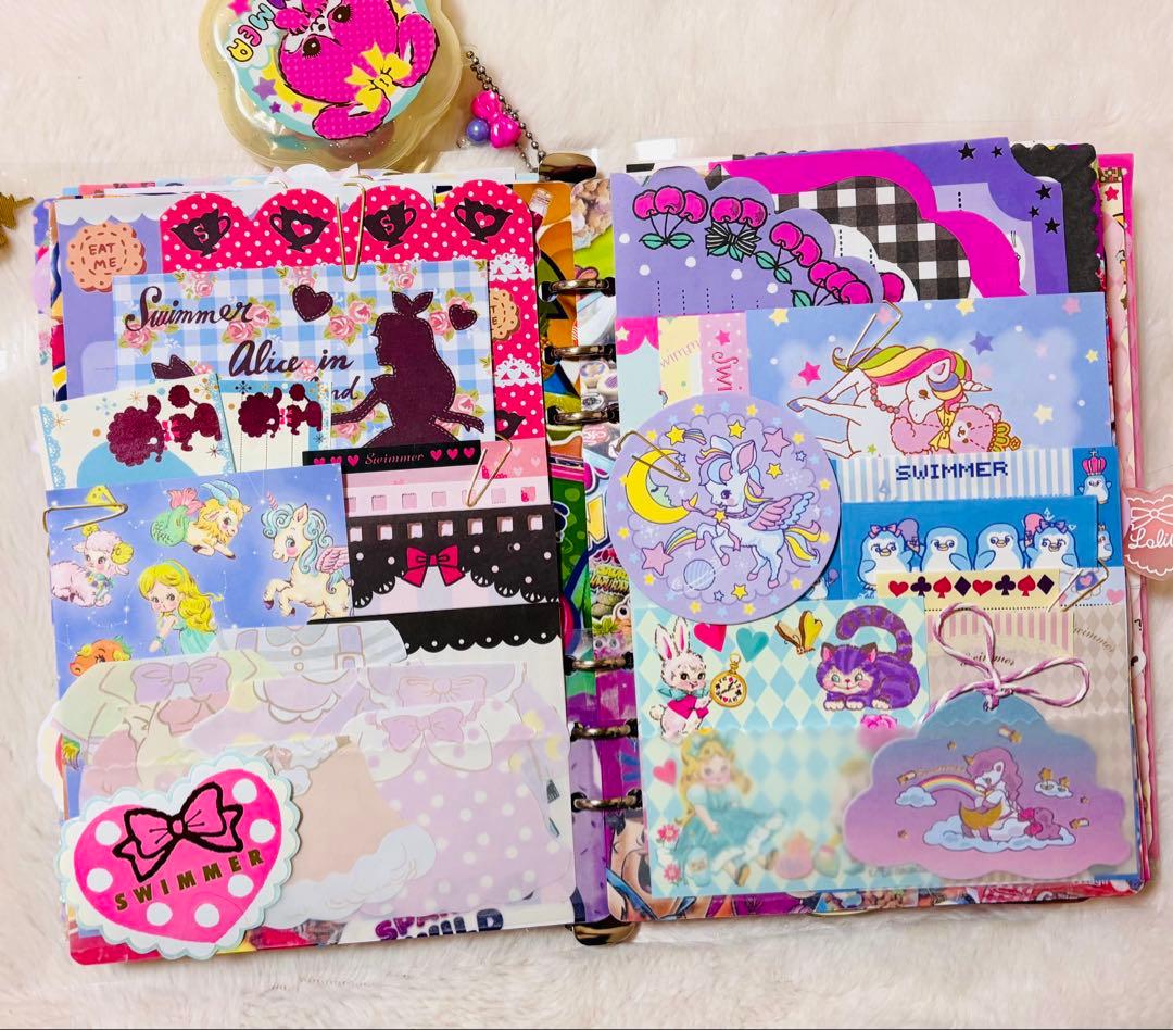 おすそ分けファイル　A5バインダー　【特別大容量　限定1点】　スイマーのみ