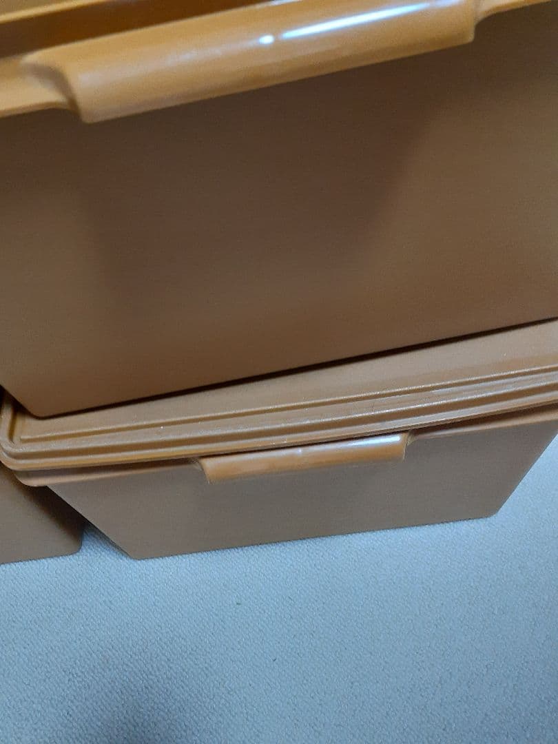 タッパーウェア　ディープスーパーケース収納ケース4個セット