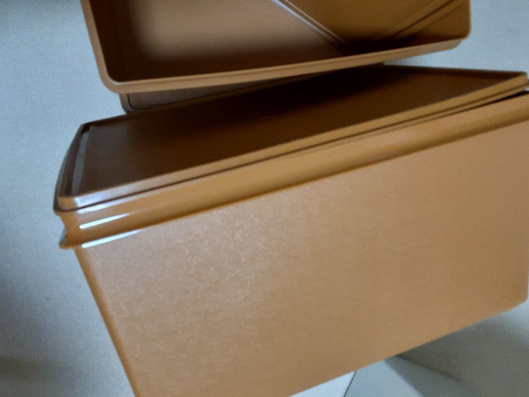 タッパーウェア　ディープスーパーケース収納ケース4個セット