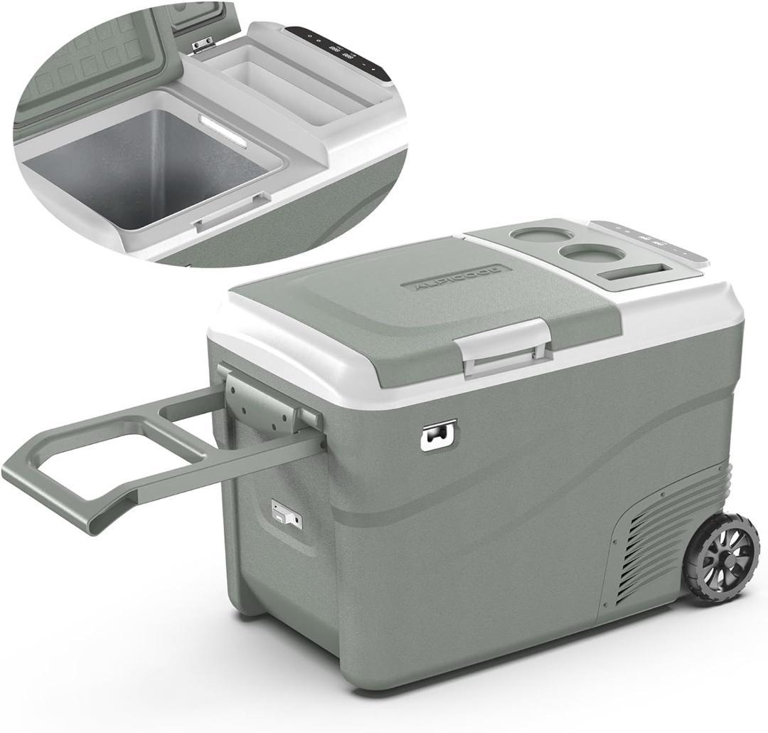 【最終値下げ】冷凍冷蔵庫　38L　2室独立制御　プルロッド付　LCDタッチパネル