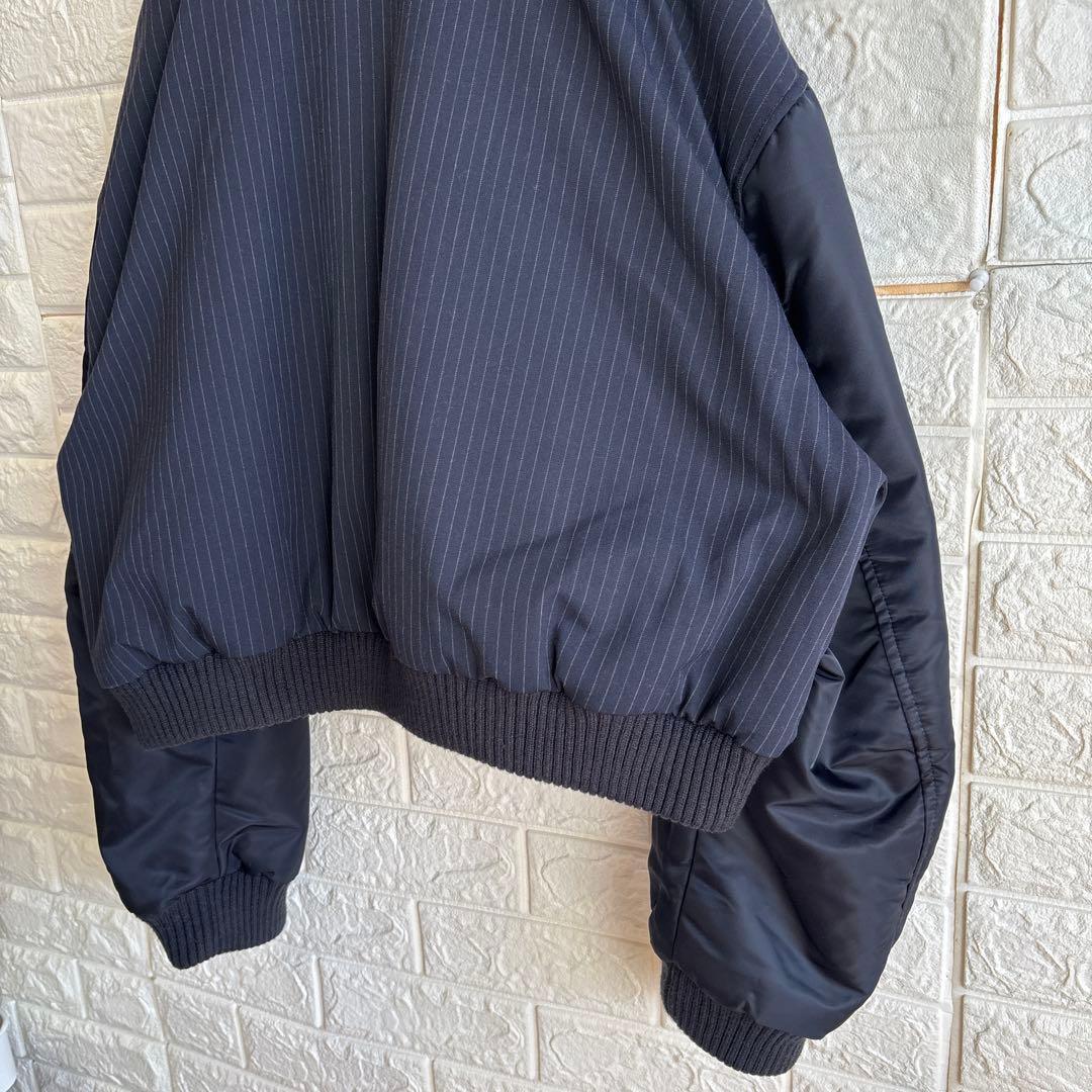 ZARA ザラ 2023AWMA-1 コントラストボンバージャケット XL