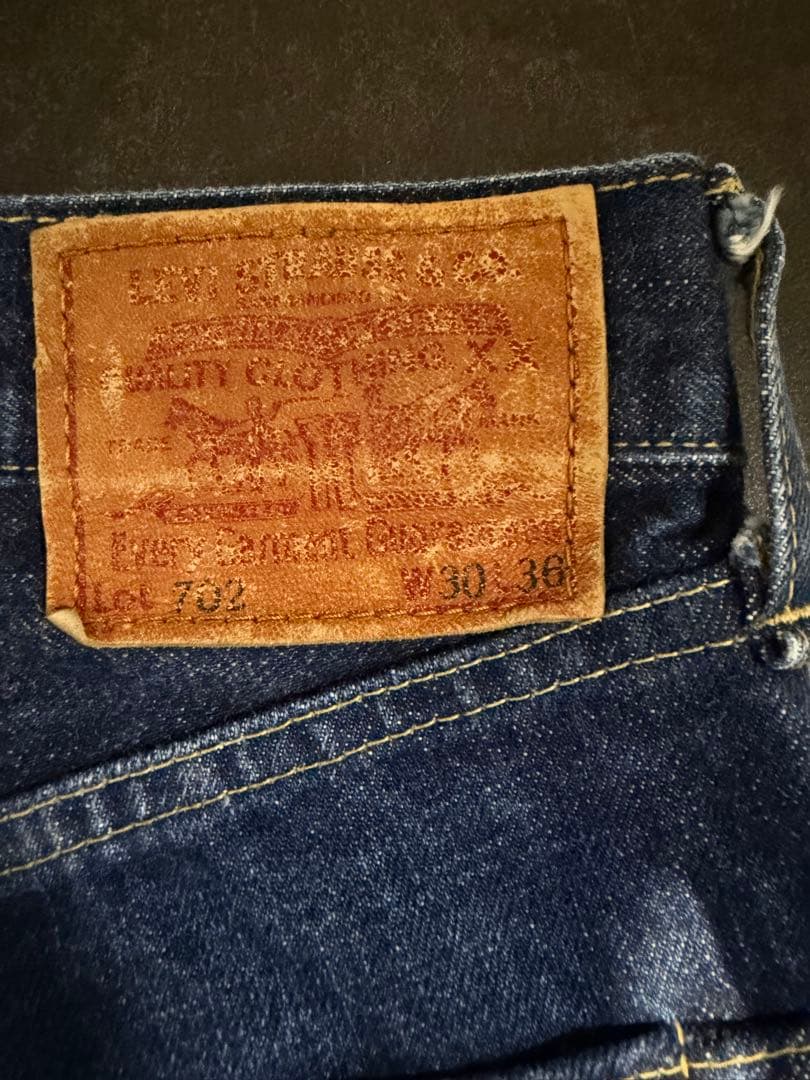 日*表様 Levis 702XX 復刻 BIGE デニム 刻印J22 日本製 9