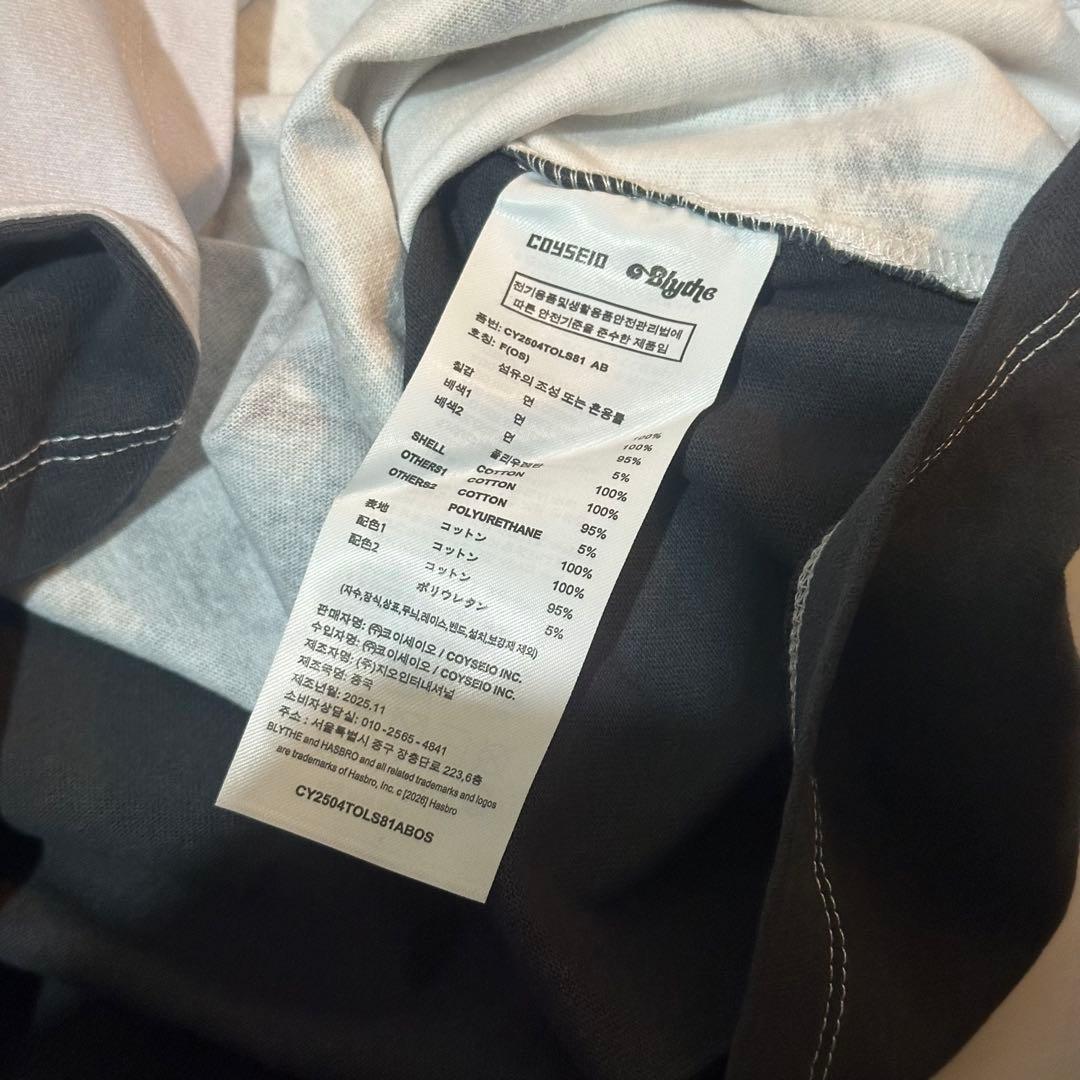 COYSEIO X BLYTHE コラボ tシャツ