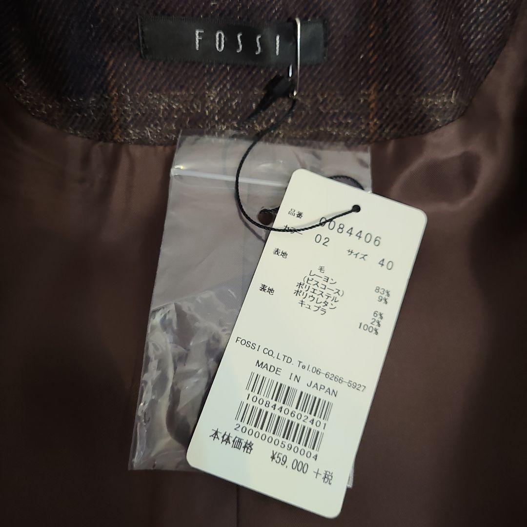＊FOSSI＊タグ付き未使用 テーラードジャケット