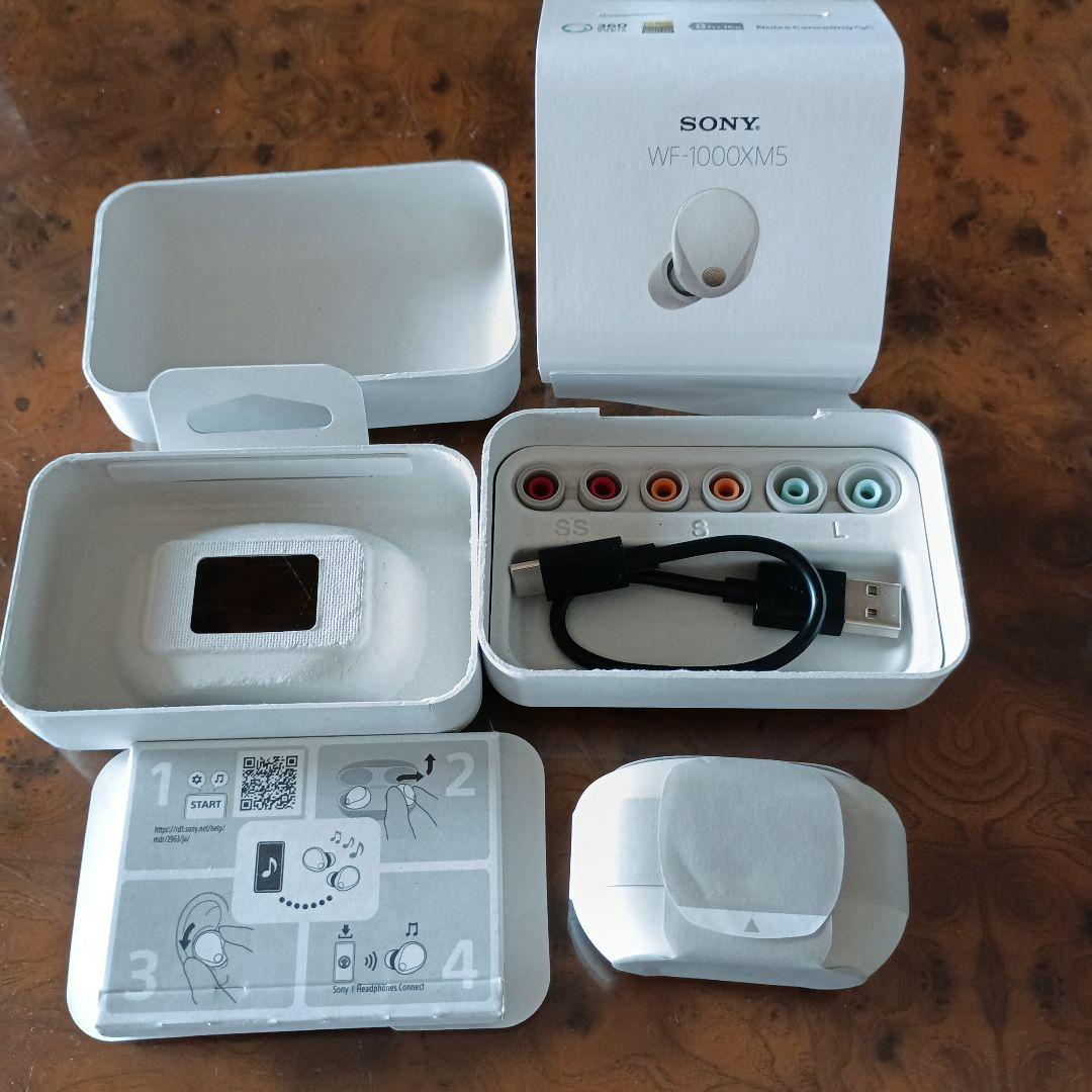 新品 ソニーWF-1000XM5ワイヤレスイヤホン