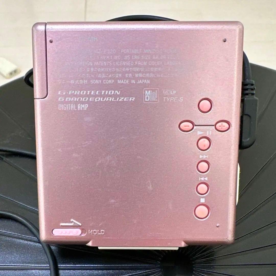 【美品DE完動品】SONY MD WALKMAN MZ-E520
