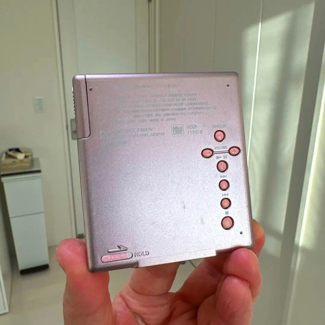 【美品DE完動品】SONY MD WALKMAN MZ-E520