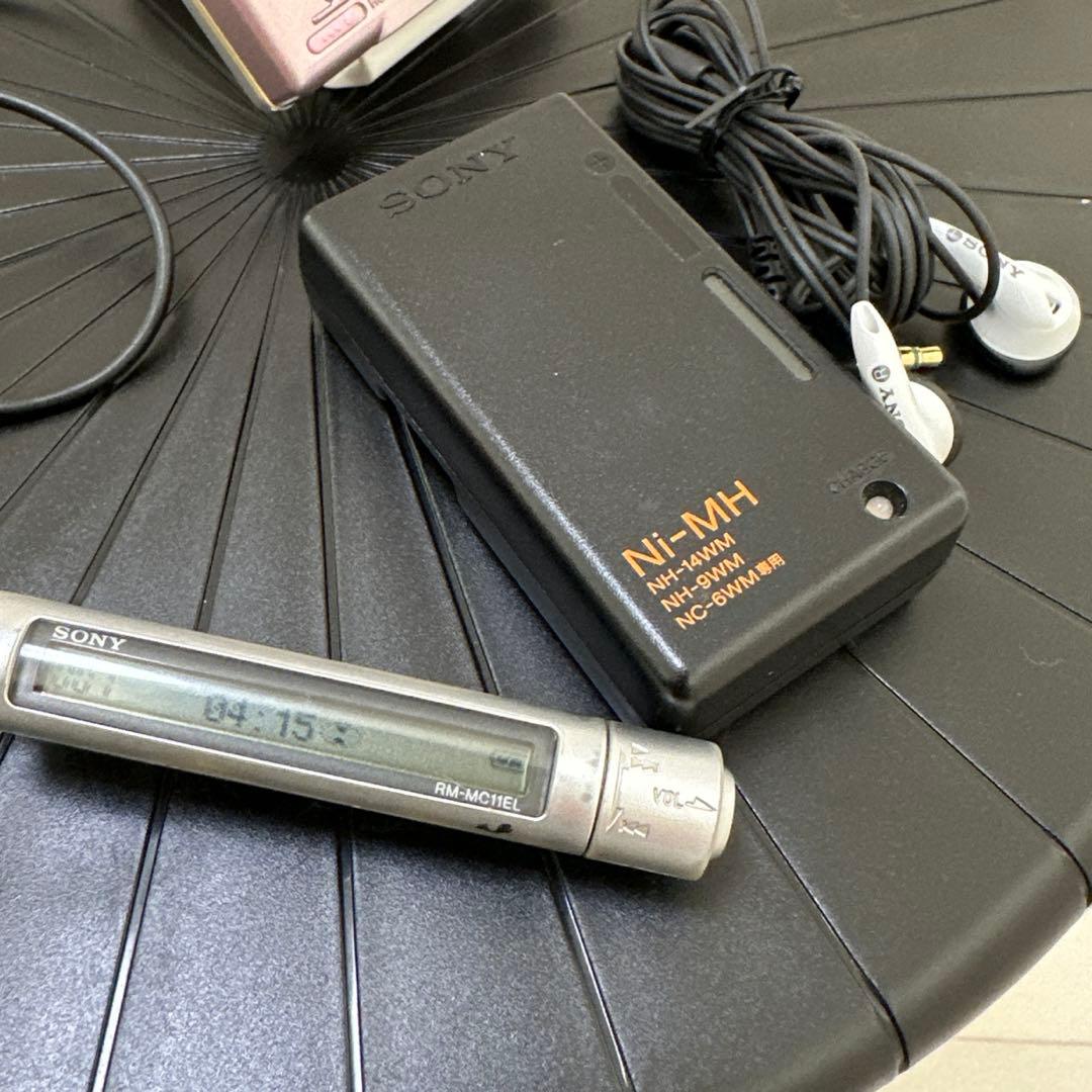 【美品DE完動品】SONY MD WALKMAN MZ-E520