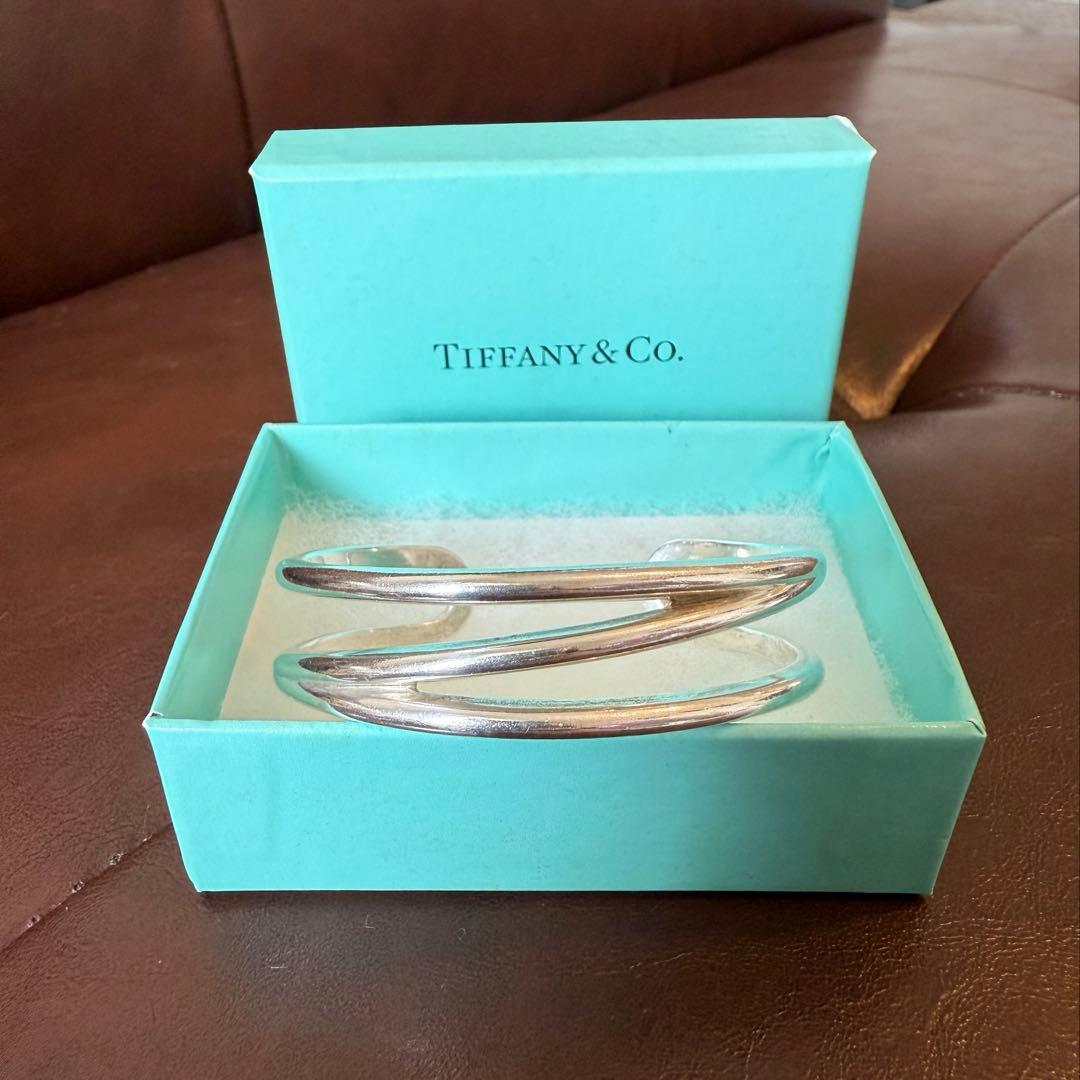 ⭐︎美品⭐︎ティファニー ダイアゴナルバングル 925