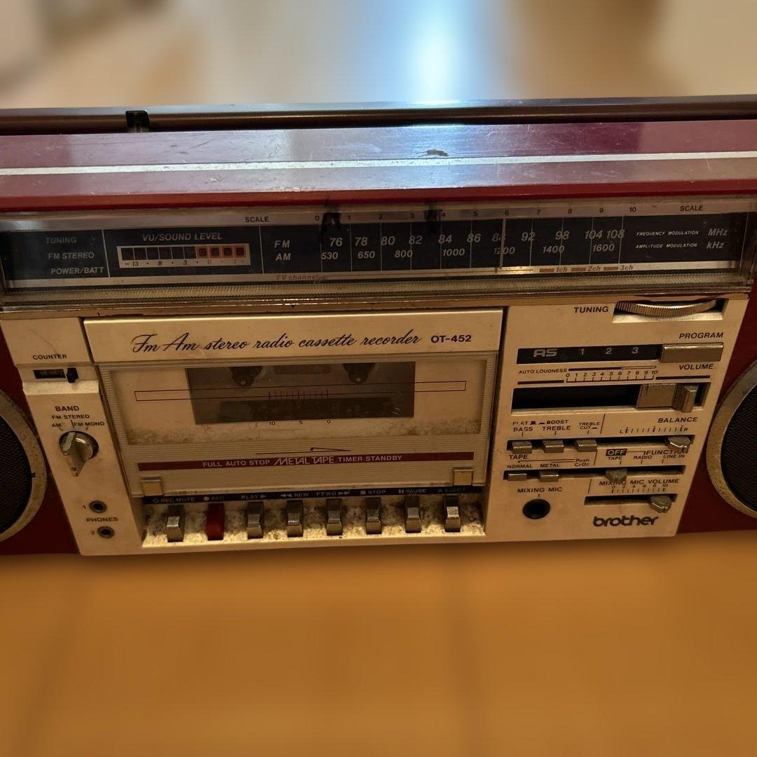 ブラザーステレオカセットレコーダー　OT-452