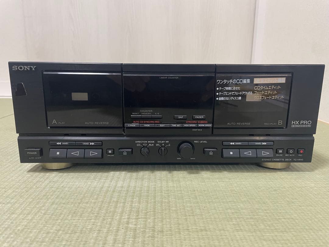よし　SONY リバティ LBT-V810　カセットデッキのみ