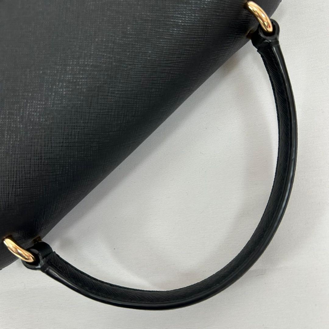 【極美品】トリーバーチ エマーソン スモール 2way ショルダーバッグ 黒