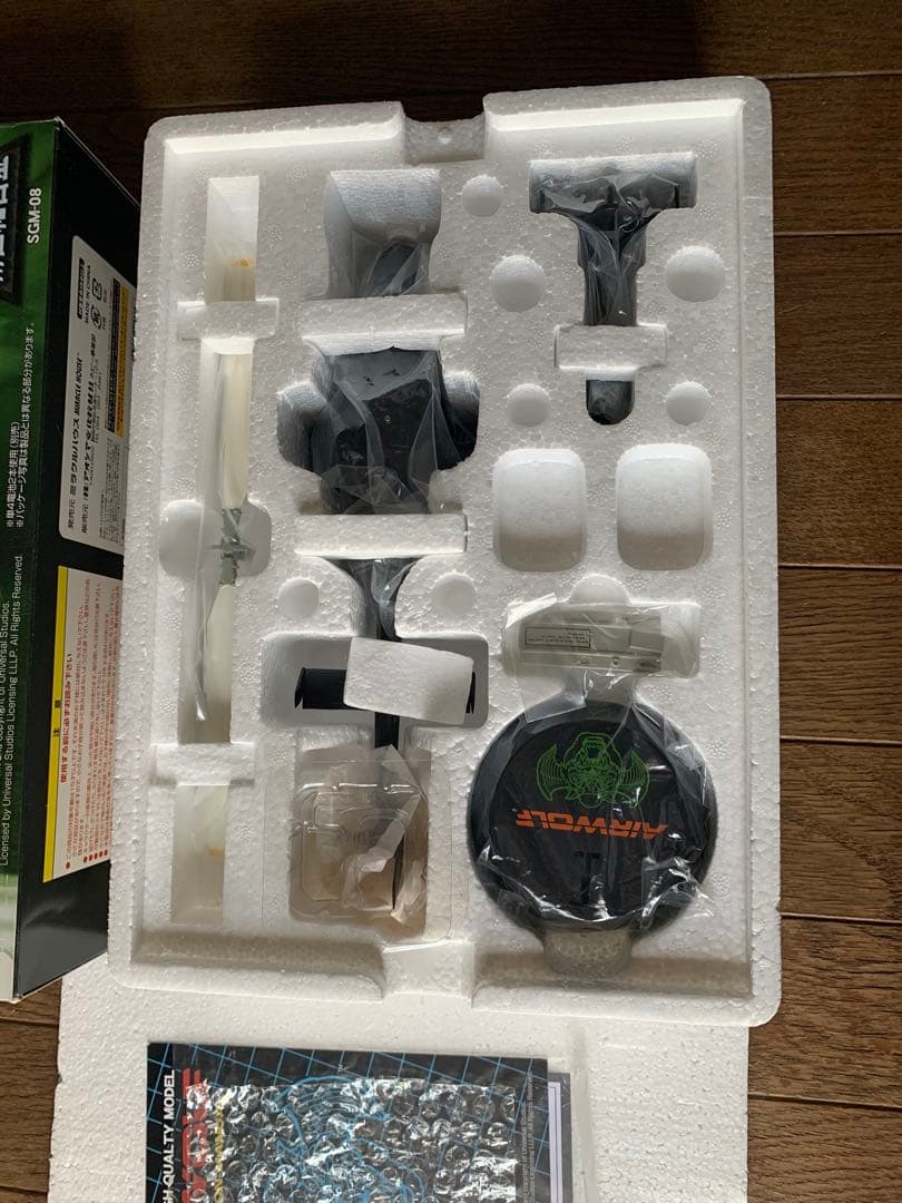 激レア　マットブラック‼️AIRWOLF 1/48スケールモデル マットブラック