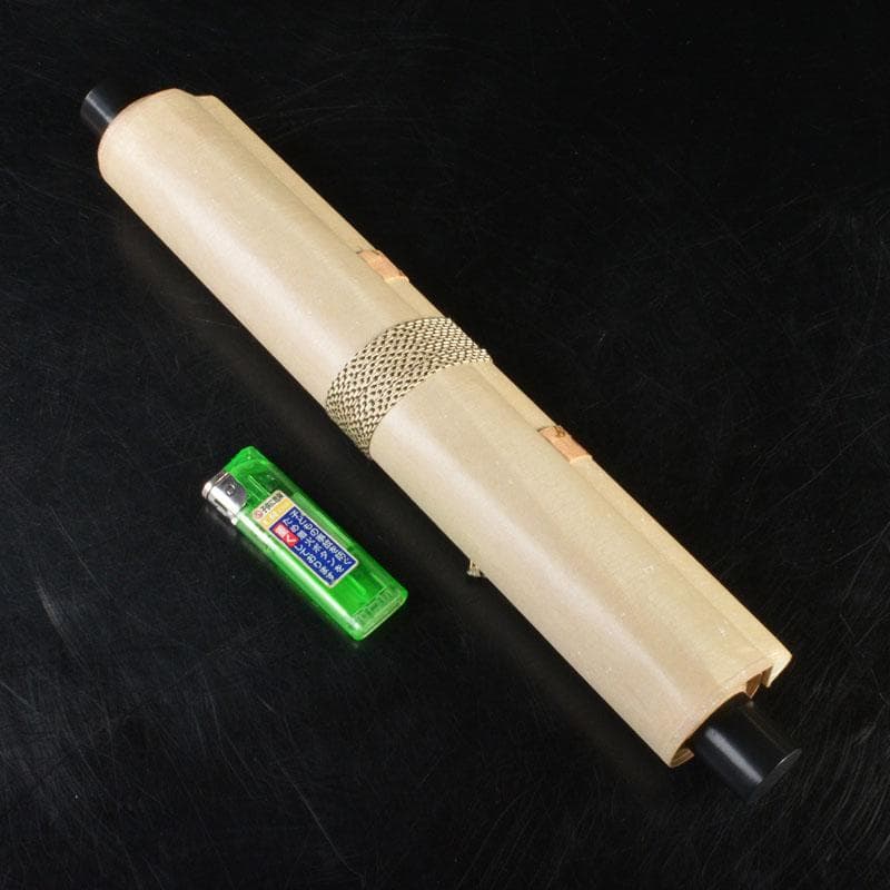 掛軸　前大徳　西垣宗興筆　一行書　「一滴潤乾坤」　共箱　C　6755A