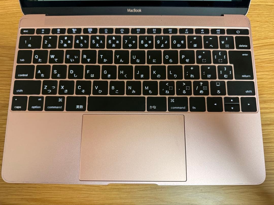 Apple MacBook本体 ローズゴールド12インチ256GB