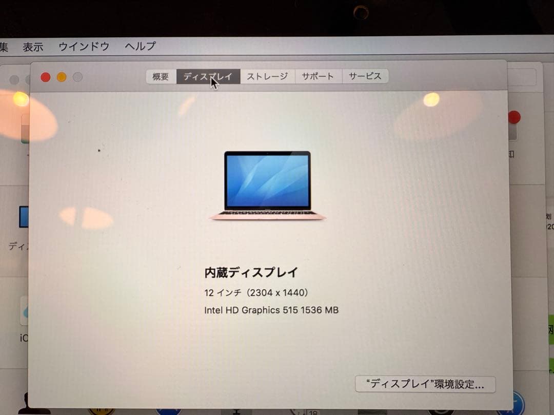 Apple MacBook本体 ローズゴールド12インチ256GB