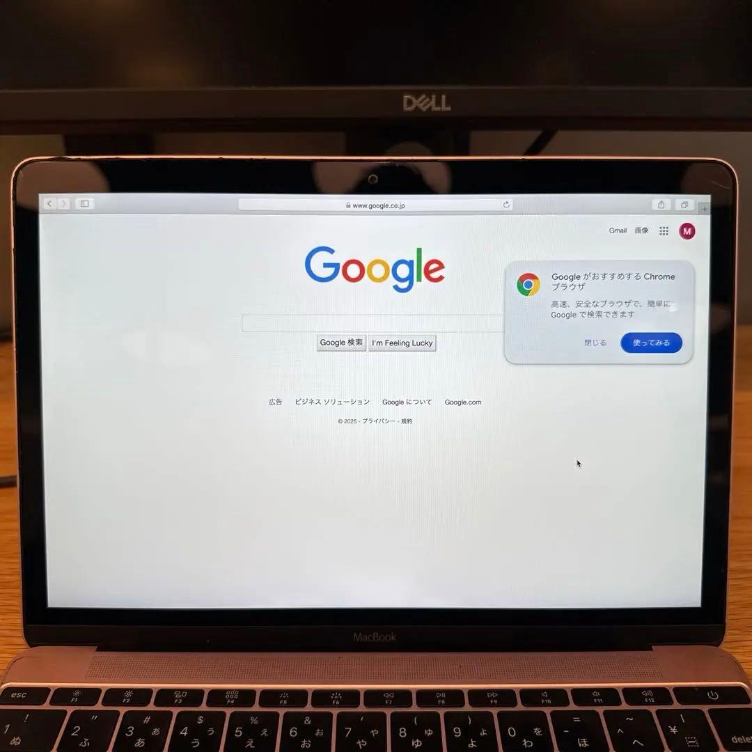 Apple MacBook本体 ローズゴールド12インチ256GB