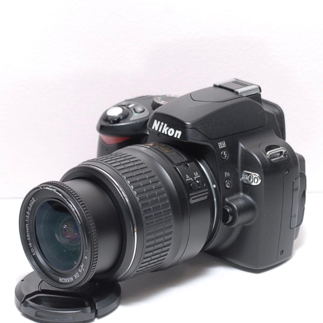 ✨お手軽に一眼レフを始めよう✨Nikon D60✨ シングルレンズ✨簡単操作✨
