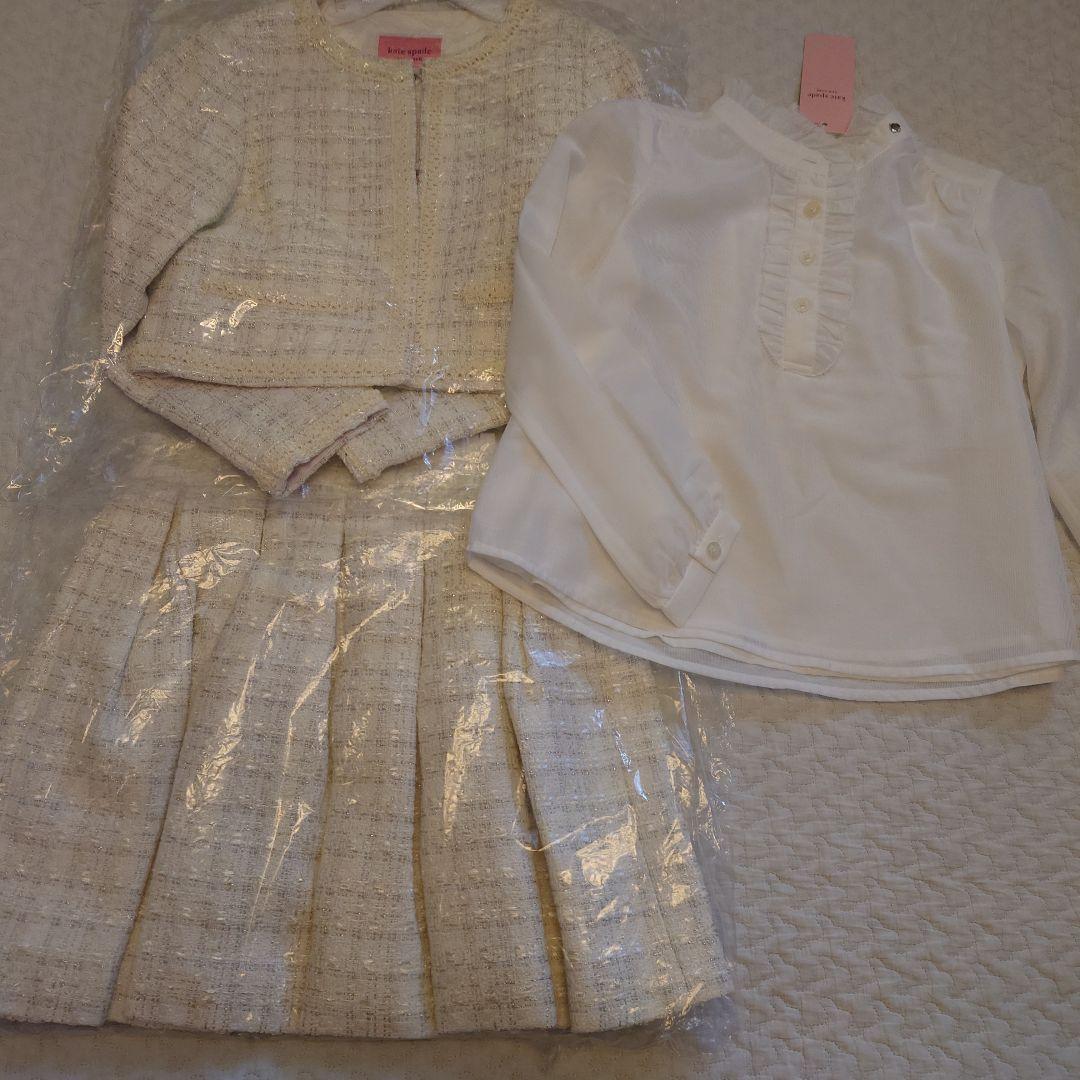 ＊新品未使用＊ケイトスペード　ホワイトツイード　フォーマルセット